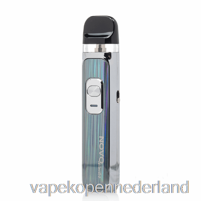 Elektronische Sigaret Vape Smok Novo Master 30w Pod-systeem Zilveren Laser